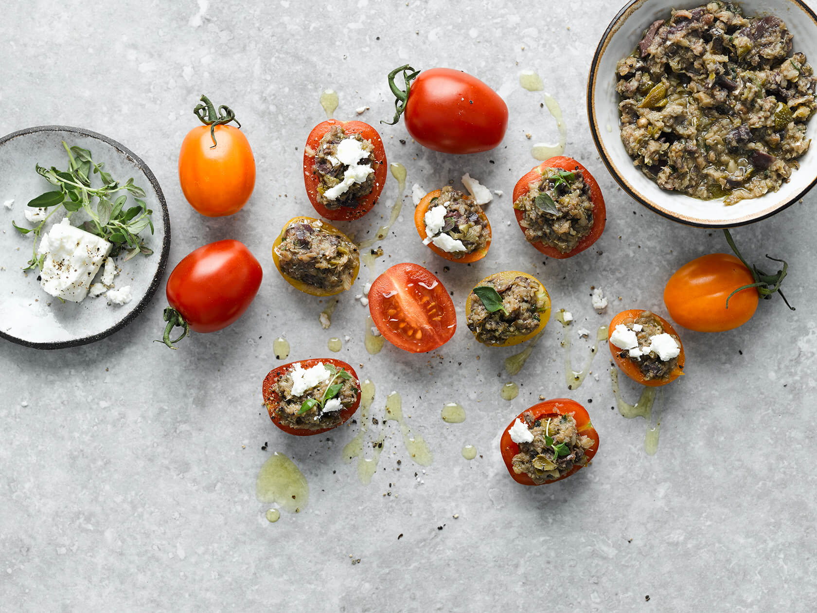 Sardine Tapenade Tomato Bites - King Oscar Global